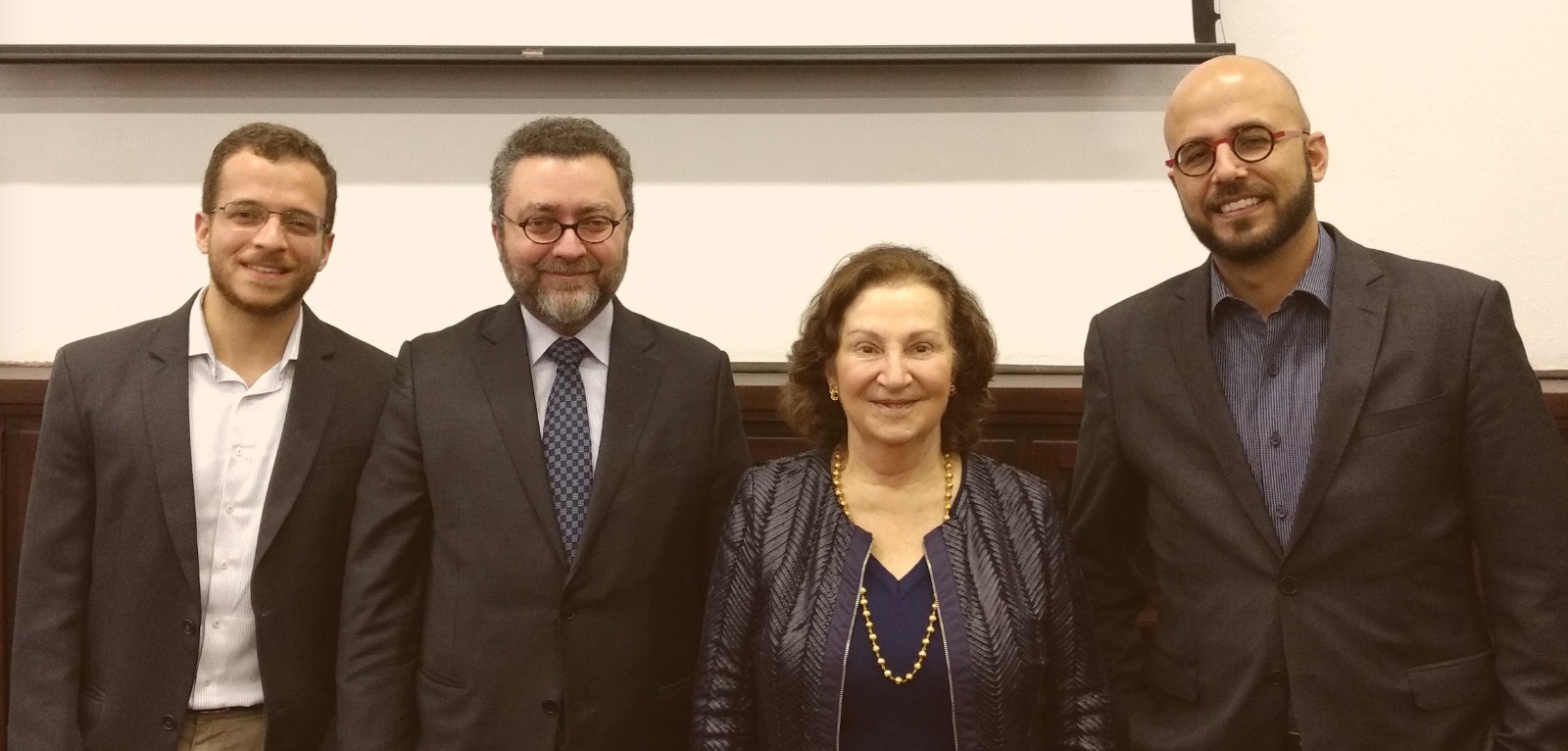 Fulvio Faria, Marcos Perez, Odete Medauar, Bruno Fagali, 2018